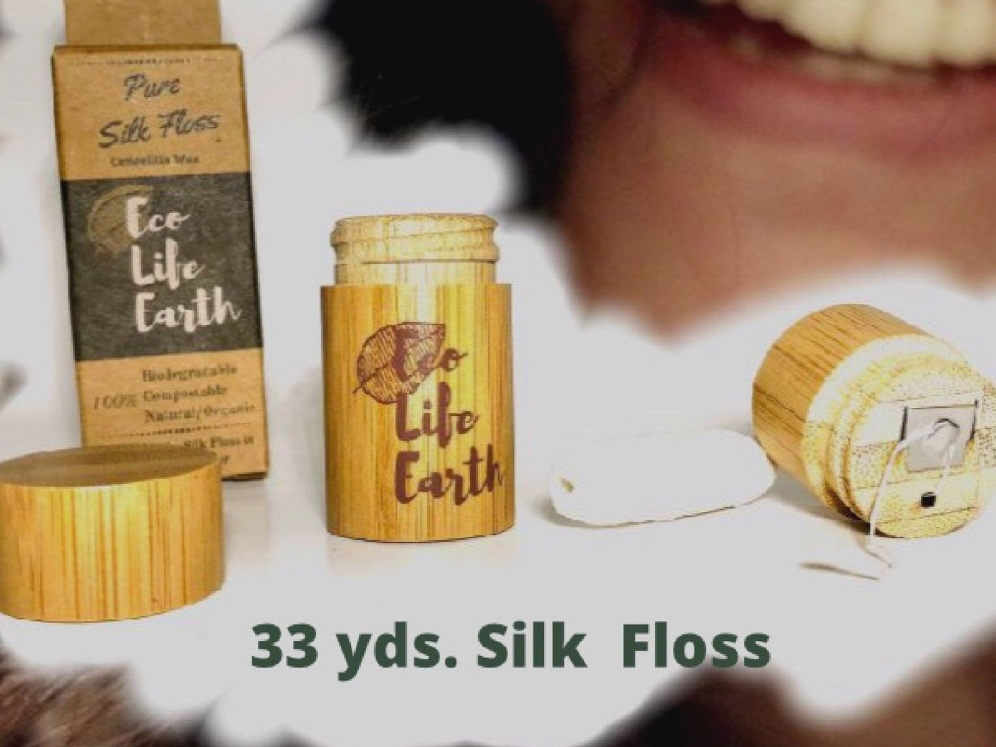 Handmade Silk Dental Floss - Zero Waste Eco-Friendly Oral Care